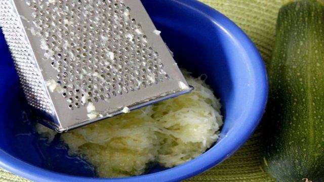 Оладьи из цуккини и пармезана