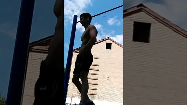 6 one arm pull ups (4 right arm, 2 left arm)