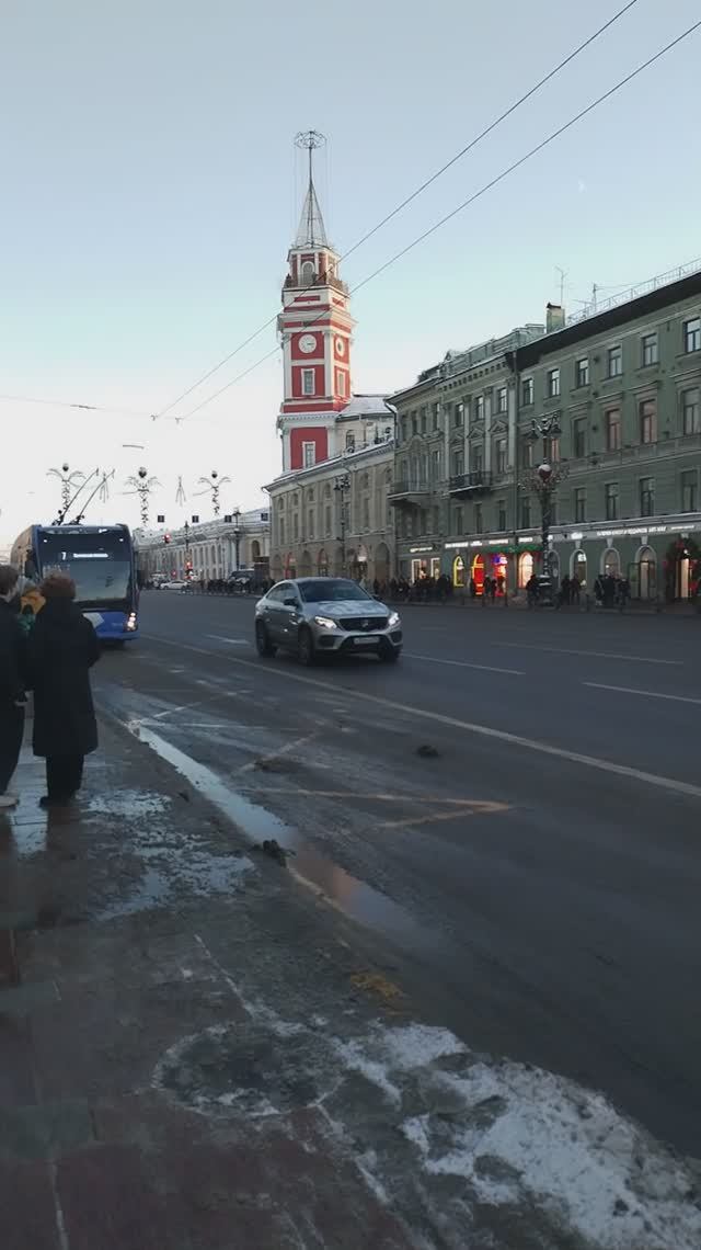 Невский проспект, Петербург. 5 января 2025.