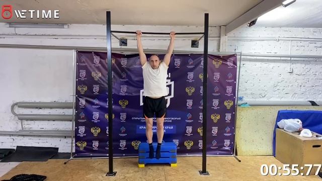 подтягивания 42 раза