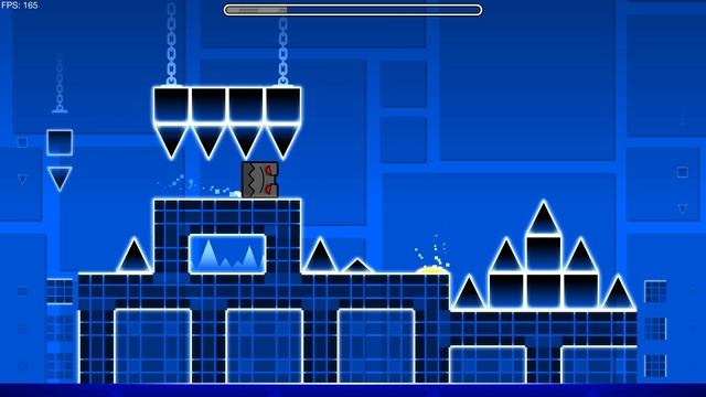 Minecrad #91 Geometry Dash Начинаем проходить уровень Time Machine