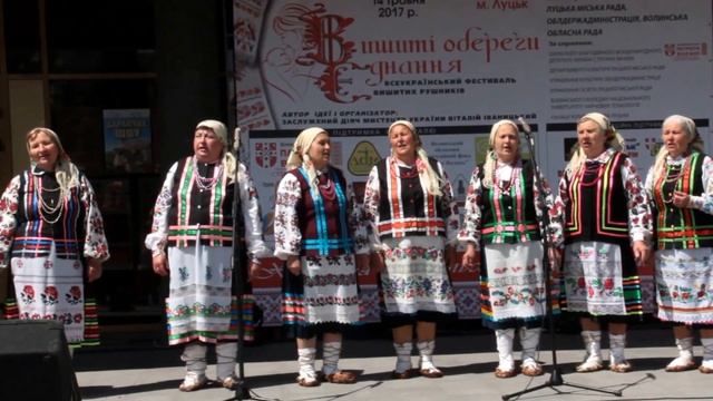 У Луцьку. У свято Вишитого Рушника.