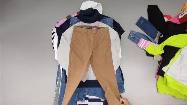 Брендовая одежда сток из Европы оптом/MIX (муж/жен) Tommy Hil