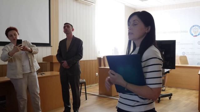 Управлением организована экскурсия для студентов одного из ВУЗов Донецка