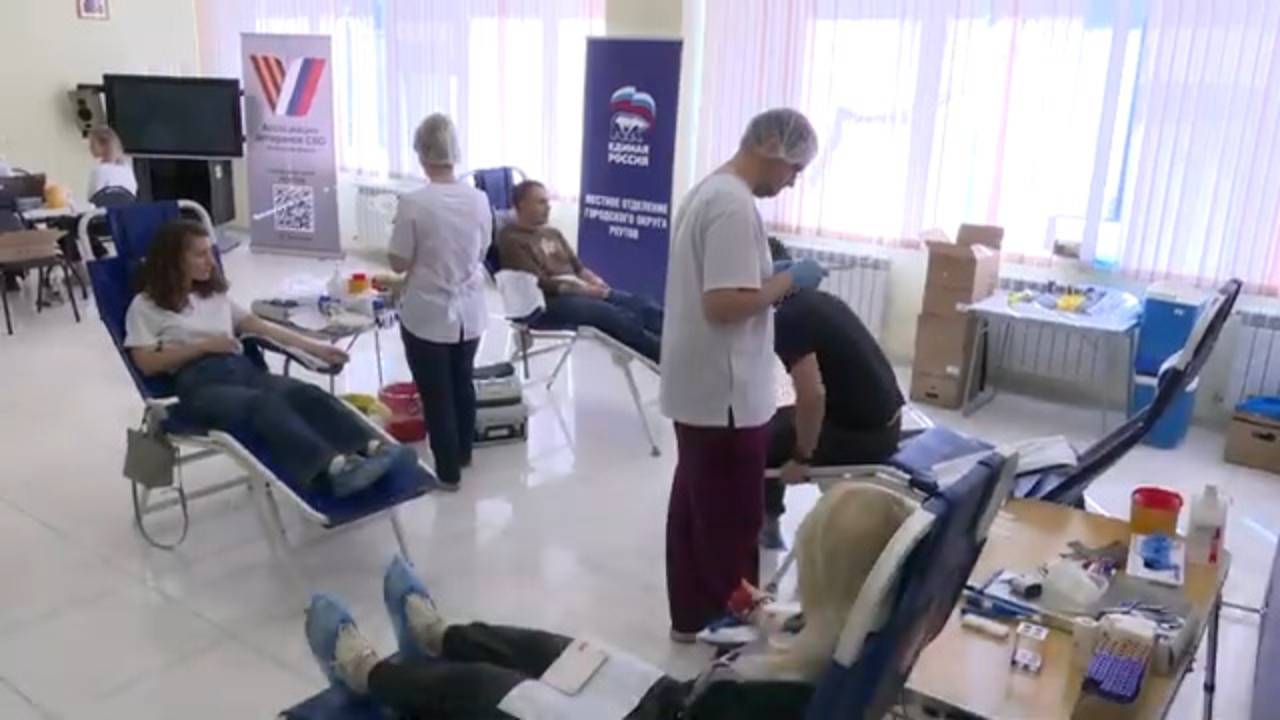 Реутовчане сдали более 7 литров крови в рамках акции «День донора» 19.05.2025