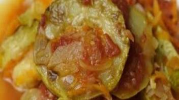 Вкусный РАТАТУЙ из КАБАЧКОВ! Полезно и Просто. Жареные кабачки