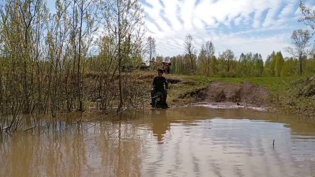 Рыбак на Чулыме