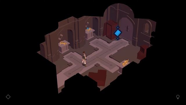 Lara Croft GO. 7 Зеркало Духов. 1 Комната Трофеев Крофт