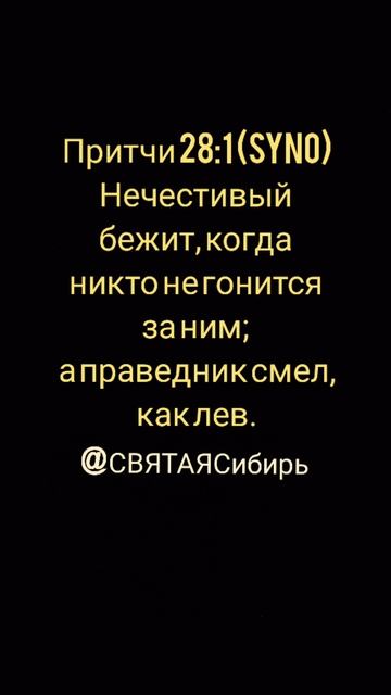 ПРАВЕДНИК смел как ЛЕВ | Мудрый Соломон | ИгорьКОСТРОВОЙ