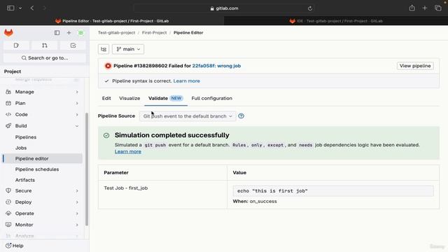 6. Pipeline Editor - Hands-On