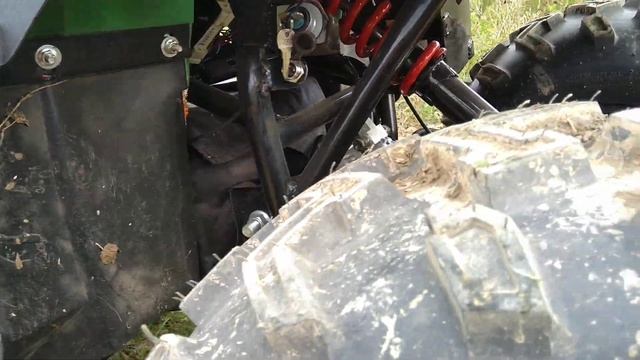 Описание полноприводного электроквадроцикла   Вездеход-03 4х4