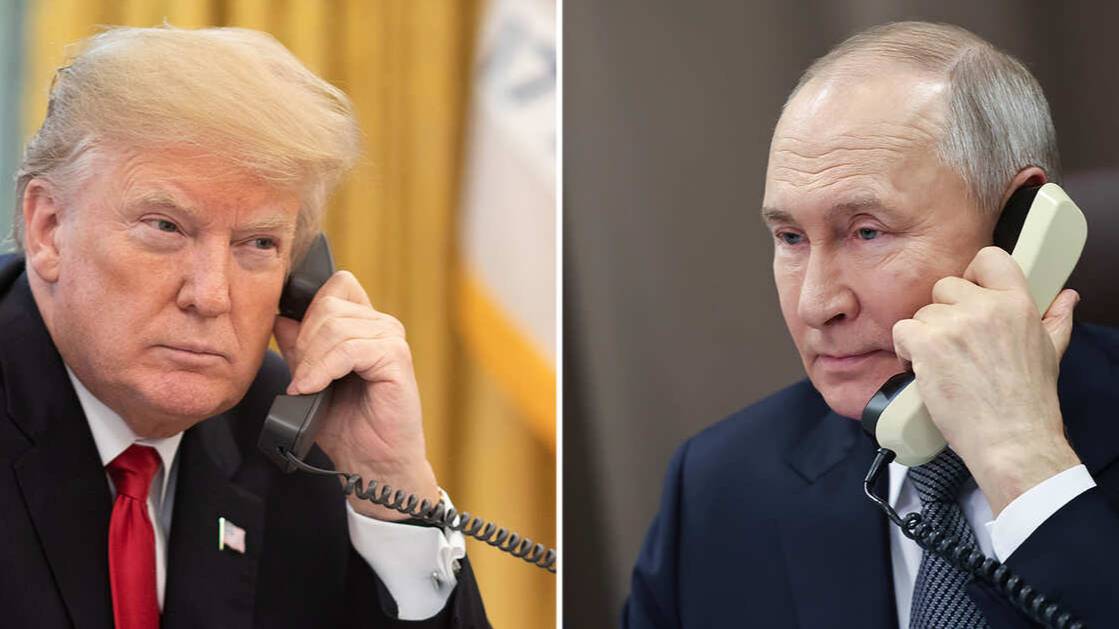 AP сообщило о начале телефонного разговора Путина и Трампа
