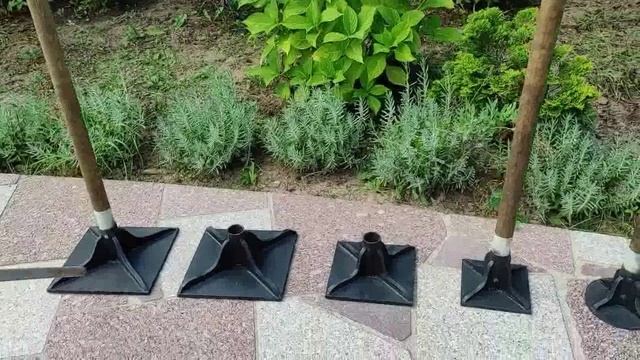 Трамбовка металлические, ручные - видеоинструкция