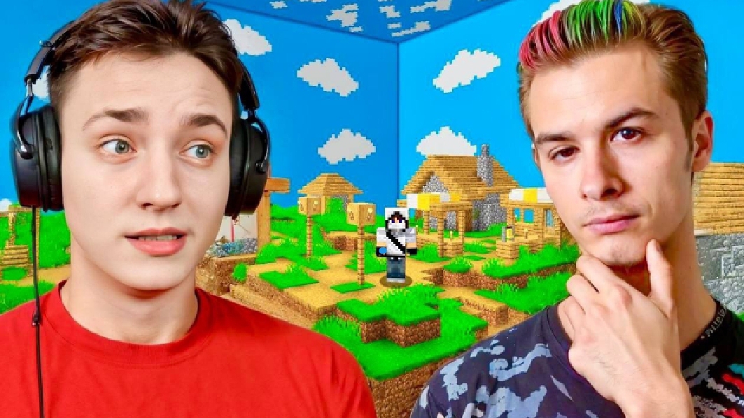 Я закрыл Стримера внутри ФЕЙКОВОГО МИРА в Майнкрафт...