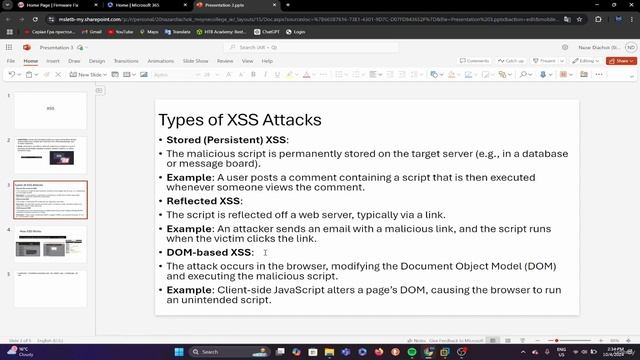8 XSS quick theory