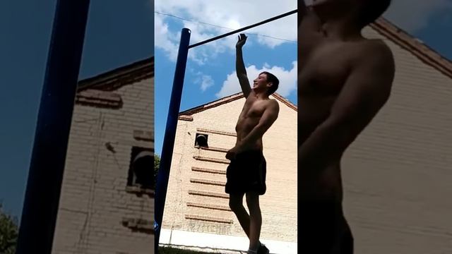 5 one arm pull ups (3 right arm, 2 left arm)