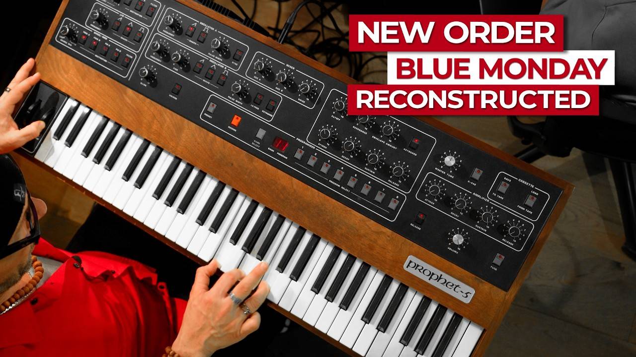 New Order "Blue Monday": Deep Reconstruction
