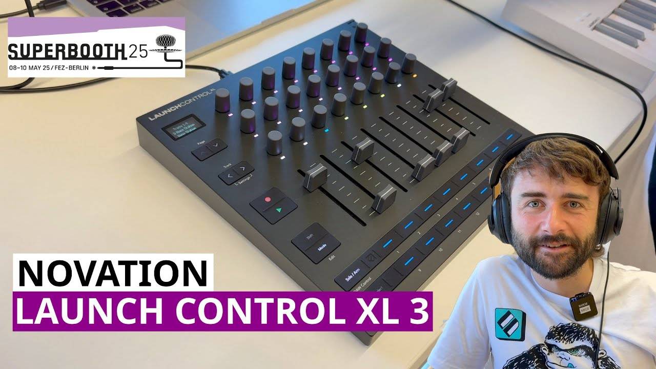 Novation Launch Control XL MK 3 MIDI Controller | Superbooth 2025