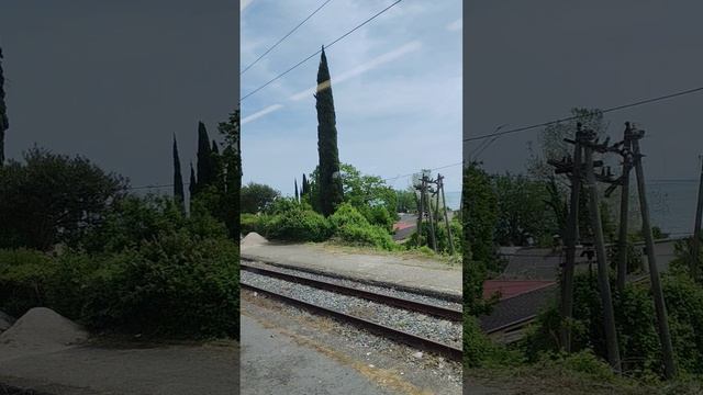 Сочи Сухум поезд "Диоскурия "..