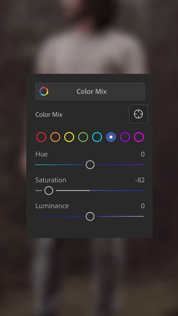 Brown Chocolate Look - Lightroom Mobile Tutorial #shorts