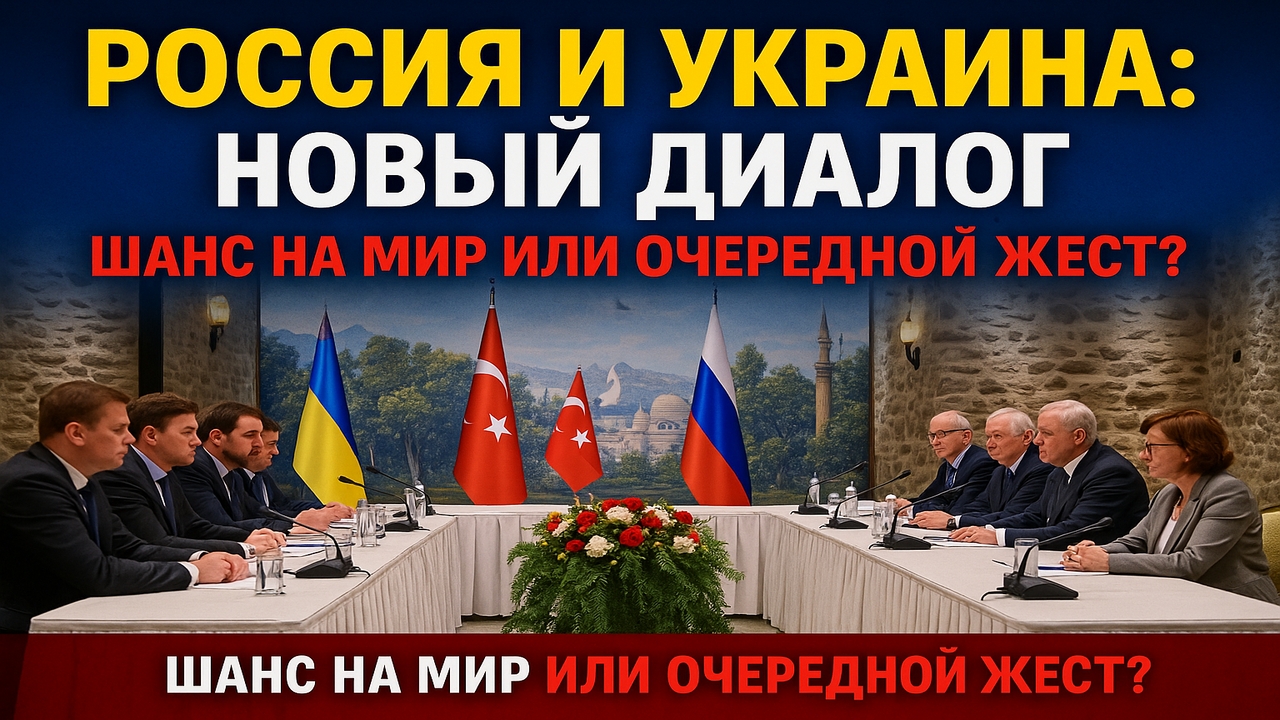Россия и Украина: Переговоры в Турции — Шаг к миру или очередной жест?