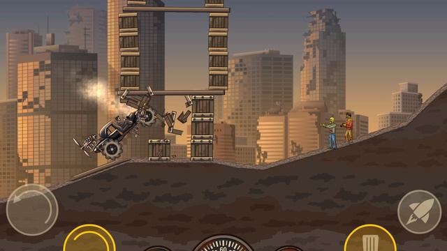 Новая машина и новые локации - earn to die 2