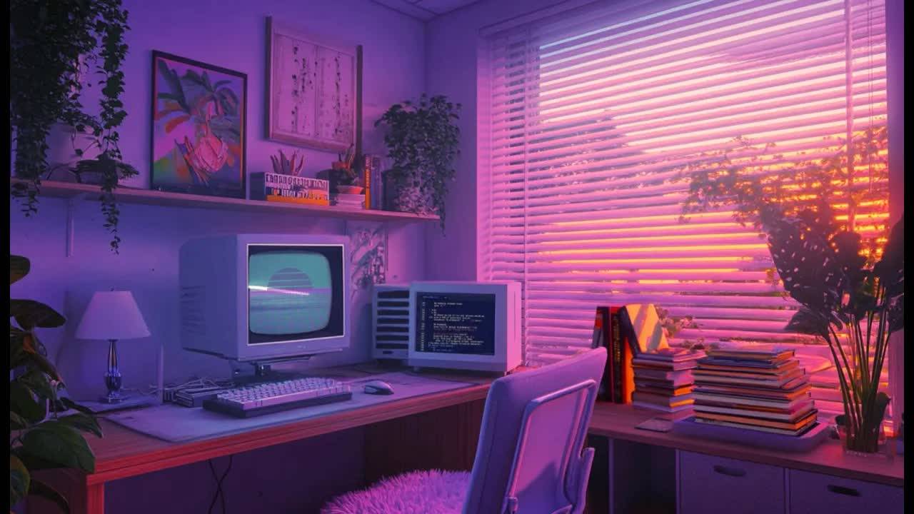 Vaporwave Coding Mix Vol II - Feels Like We’re BACK TO 1984