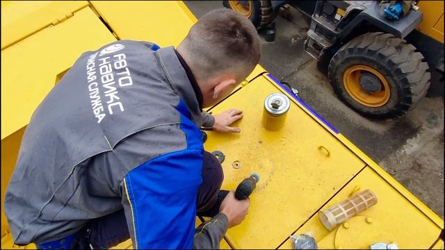 Установка системы навигации Автонавикс на дробилку KOMAT"SU #тахограф #установкатахографа#автонавик