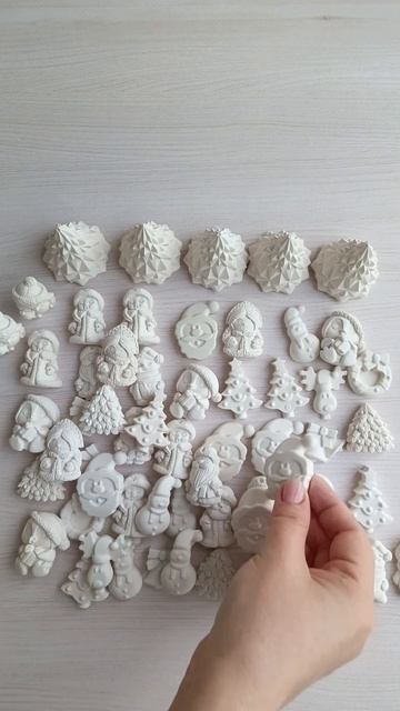 Гипсовые фигурки для раскрашивания #подарки #творчест