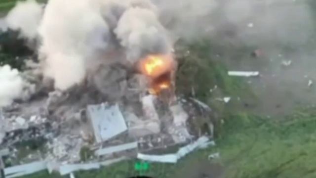 Кадры освобождения н.п Богатырь ДНР.