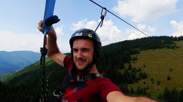 Опробовал Троллей Zip Line