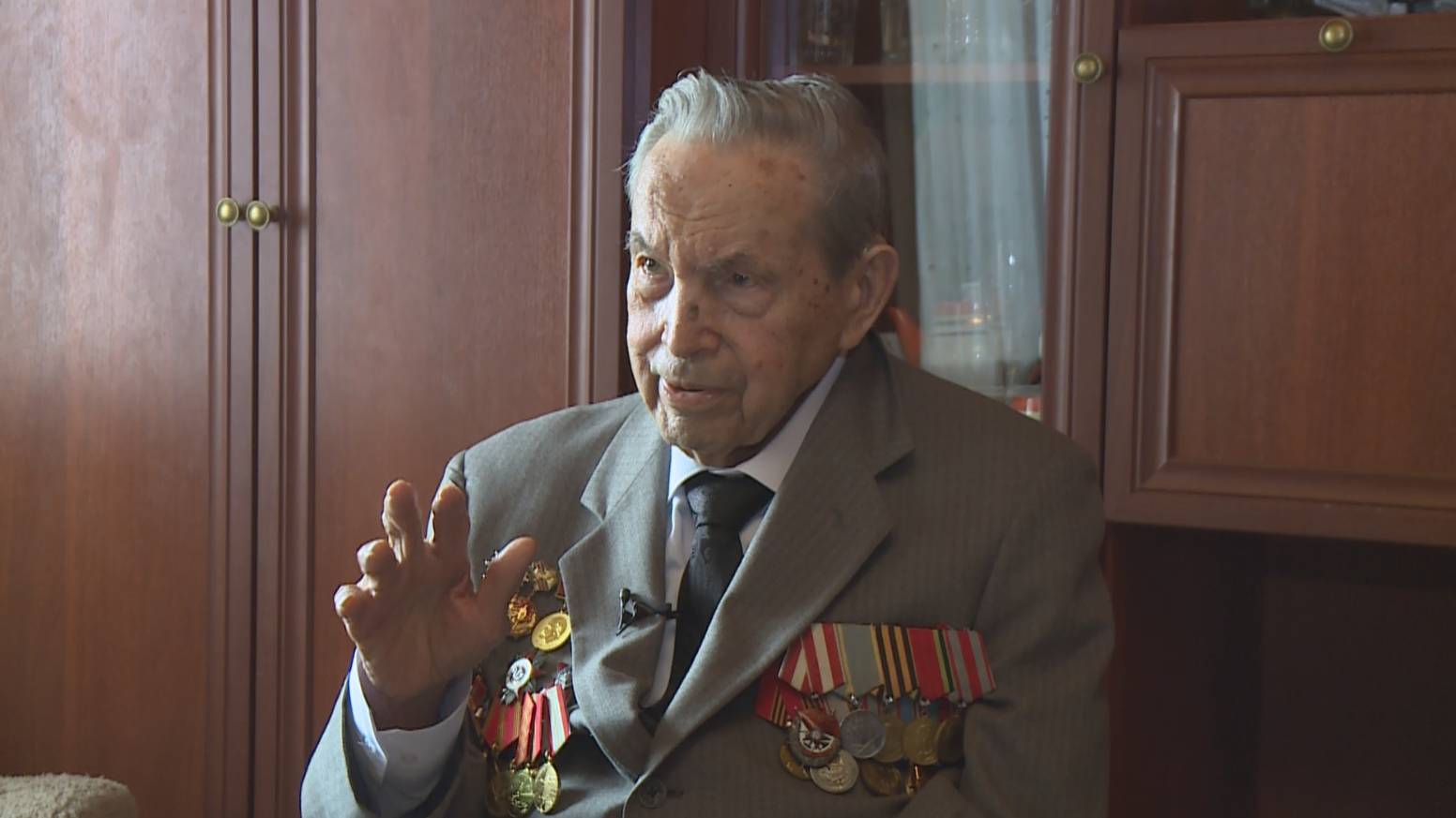 Ветеран Великой Отечественной войны Дмитрий Иванов поделился впечатлениями о Параде Победы в Москве