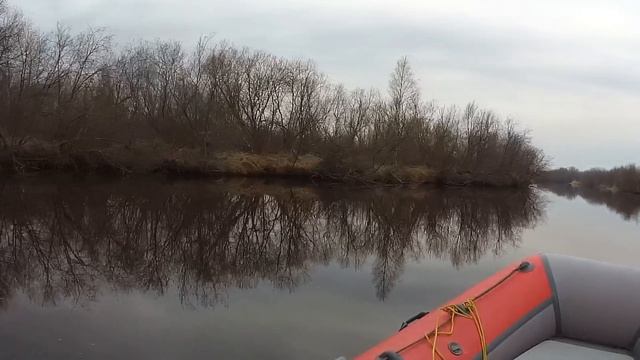 Архангельск. Рыбалка на отводной где то за Конвейром.