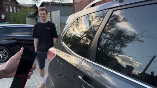 Видео установка 2Д дефлекторов / плоских ветровиков на Subaru Forester IV (SJ) / Субару Форесте 4
