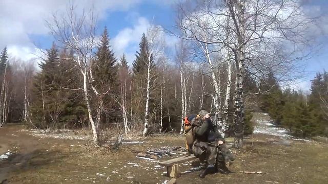 Джонни К'Этсвилл. На площадке горы Ицыл.