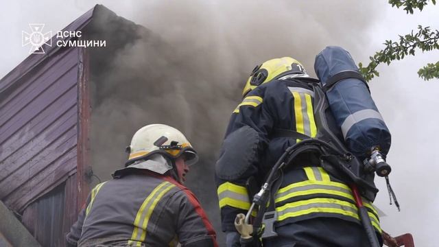 м. Суми: вогнеборці ліквідували загоряння житлового б?