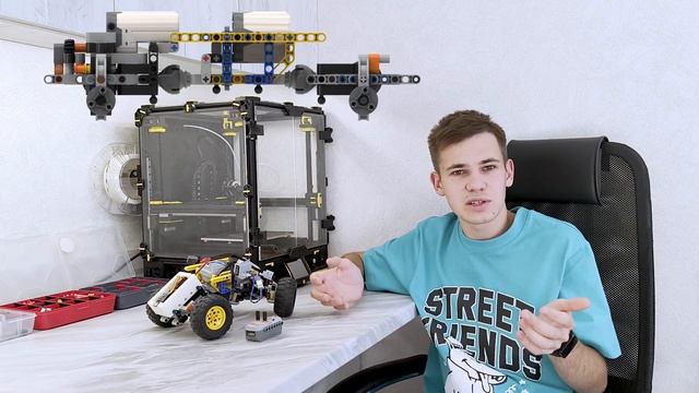 Платформа для внедорожника из Lego Technic. Почти краулер
