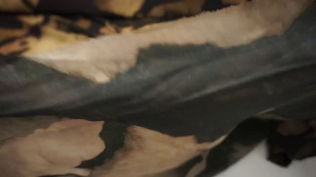 Вискоза полированная черно-коричневые разводы Артику