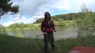 Рыбалка на прекрасной речке.Рыбалка весной 2017