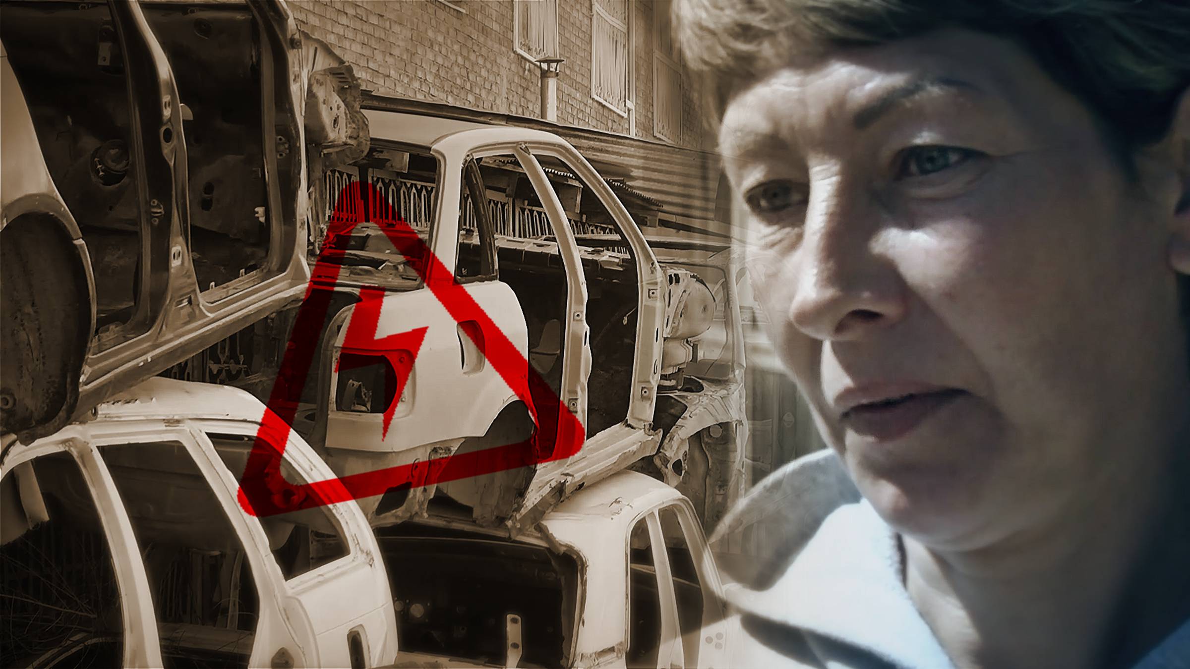 В Новосибирске владельца разбора обязали убрать автохлам с улицы в частном секторе
