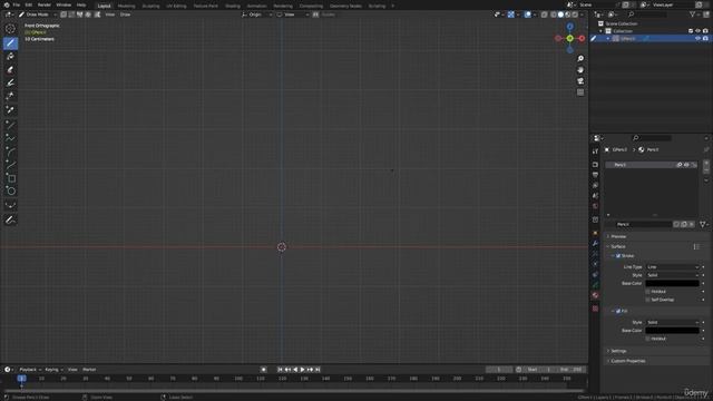 221- Grease Pencil. Quick overview. Example projects
