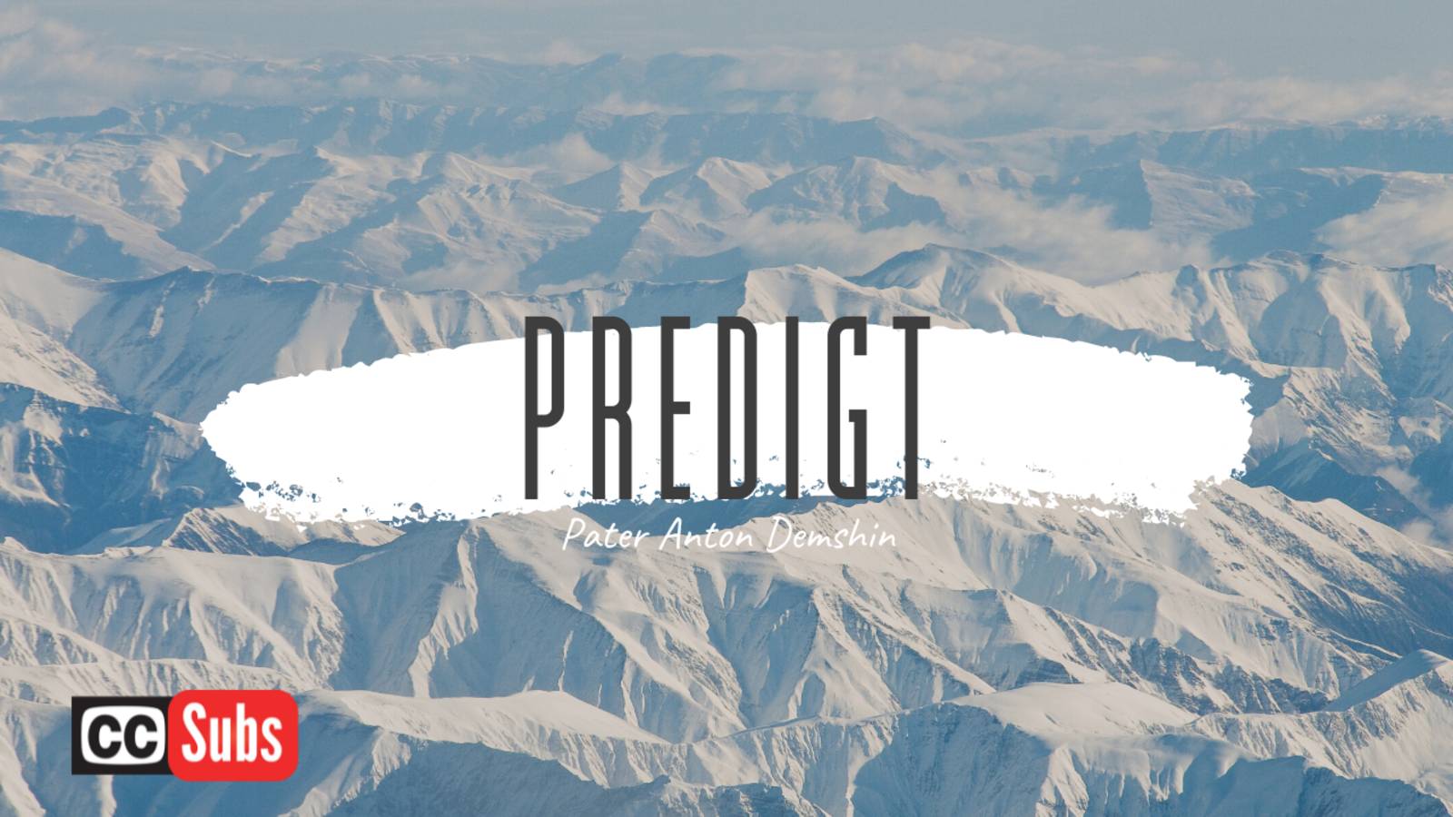 Predigt / "Der Schlüssel des Ostermensch" - P. Anton Demshin