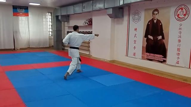 Косики каратэ  Ката Хейан Шодан  Kata Heian Shodan  Быстрое и м?