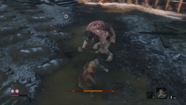Гёбу Онива. Первый босс Sekiro Shadows Die Twice #3