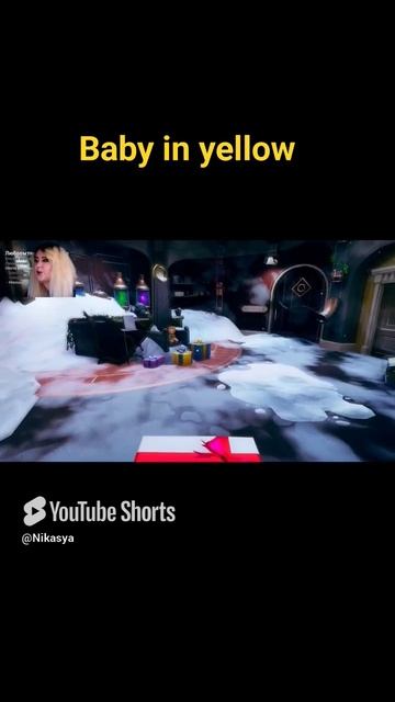 создаем мем) очередная нарезка по The Baby in yellow в рождество) #babyinyellow #christmas