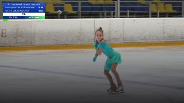 Ксения Сидоровская 2сп ССМО КП