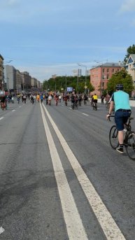 Велопробег Москва 50 секунд 17 мая 2025