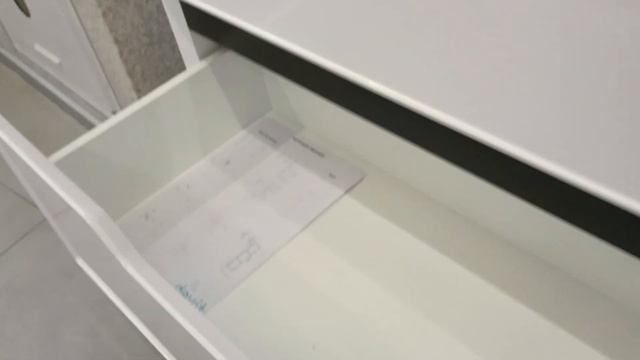 Devit 085800W DO IT Тумба 800 з раковиною, білий глянцевий колір
