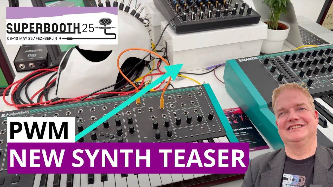PWM New Multi-Timbral Digital Synthesizer Teaser | Superbooth 2025