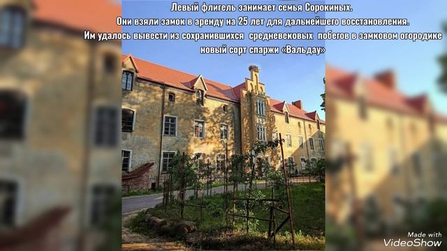 В замке Вальдау 18 мая 2025